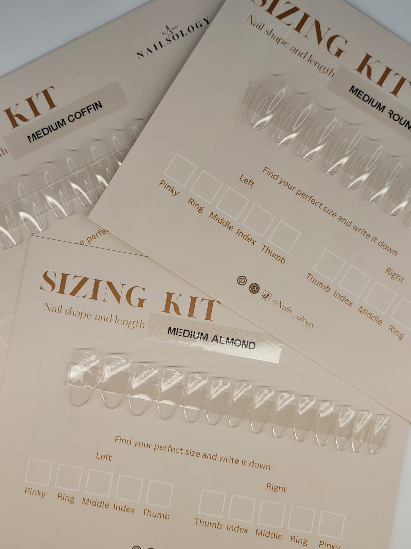 Sizing kit